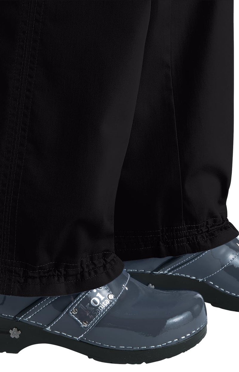 Koi Women's Lindsey Ultra Comfortable Cargo Style Scrub Pants, Black, Small - Image 3